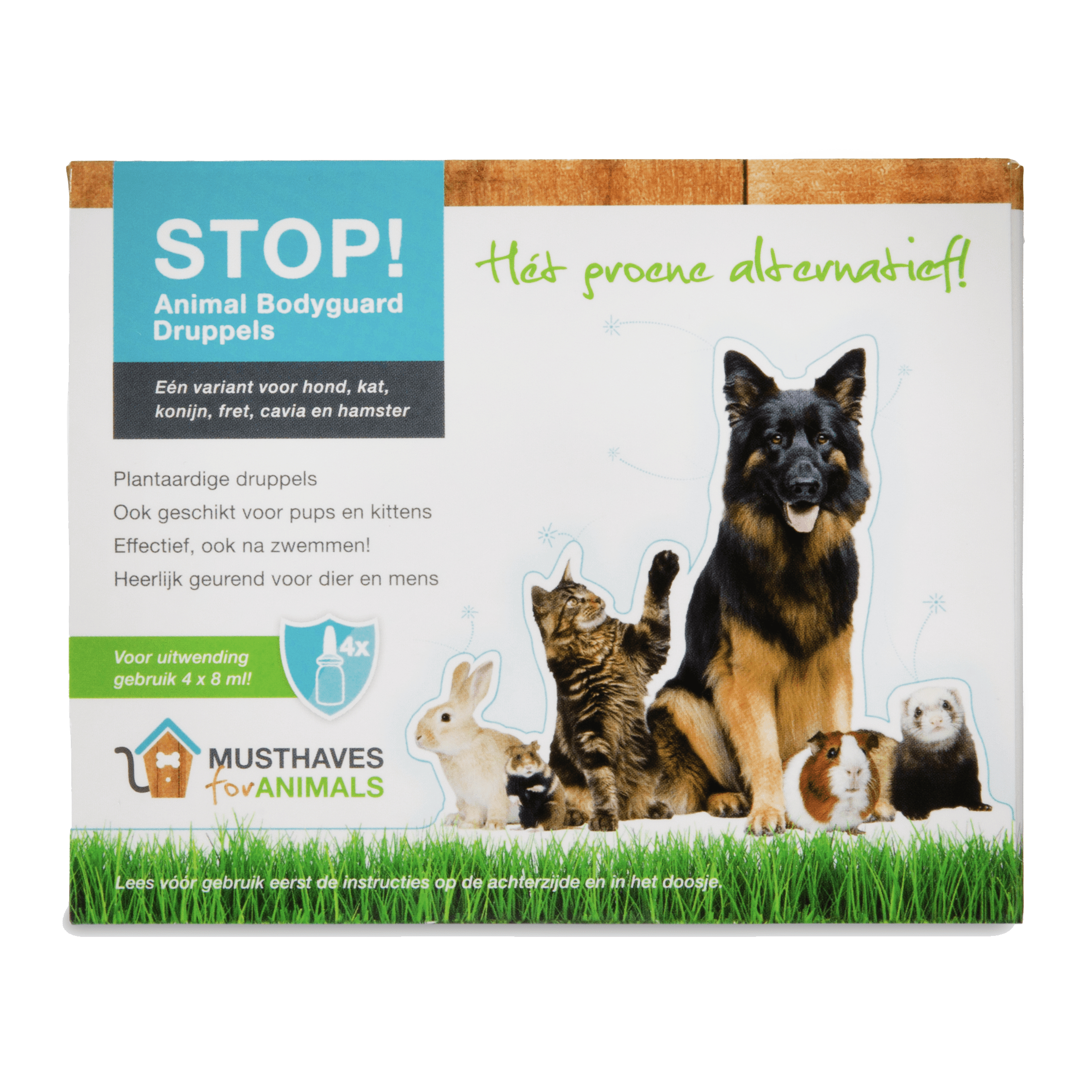 Stop! Animal Bodyguard vlooiendruppels